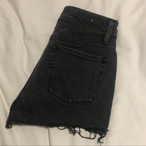 Best black denim jean shorts, size 27, Nordstrom